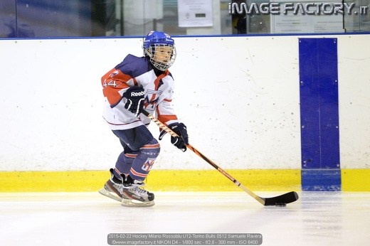 2015-02-22 Hockey Milano Rossoblu U12-Torino Bulls 0512 Samuele Ravera